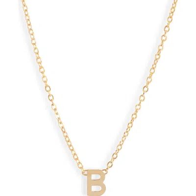 Set & Stones Cheyenne Initial Pendant Necklace