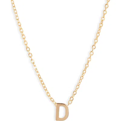 Set & Stones Cheyenne Initial Pendant Necklace
