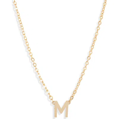 Set & Stones Cheyenne Initial Pendant Necklace