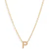 Set & Stones Cheyenne Initial Pendant Necklace