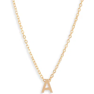 Set & Stones Cheyenne Initial Pendant Necklace