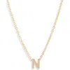 Set & Stones Cheyenne Initial Pendant Necklace