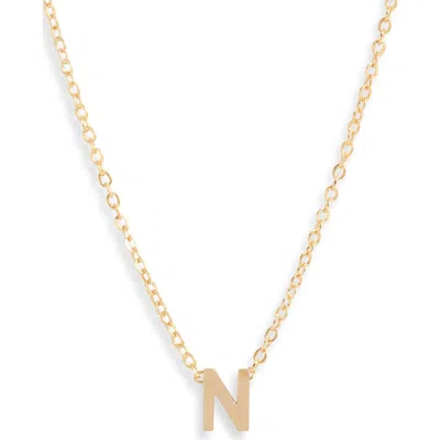 Set & Stones Cheyenne Initial Pendant Necklace