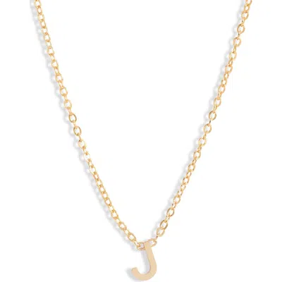 Set & Stones Cheyenne Initial Pendant Necklace