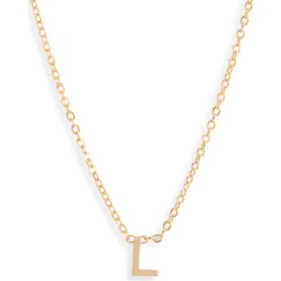 Set & Stones Cheyenne Initial Pendant Necklace