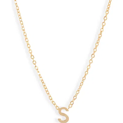 Set & Stones Cheyenne Initial Pendant Necklace