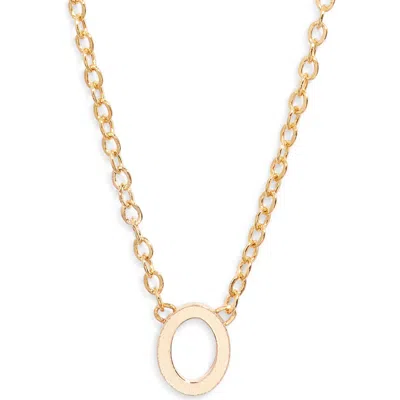Set & Stones Cheyenne Initial Pendant Necklace