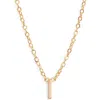 Set & Stones Cheyenne Initial Pendant Necklace
