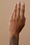 Set & Stones Cyrus Hand Chain In Gold