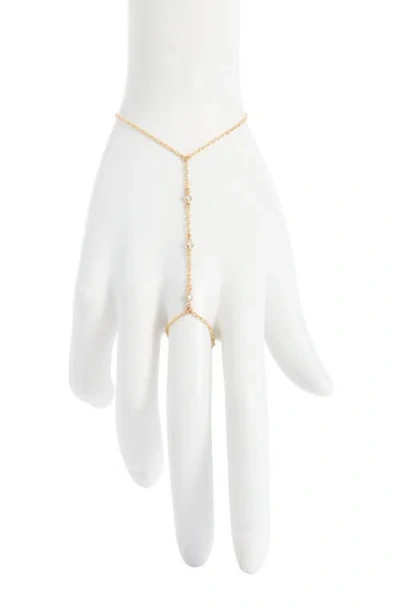 Set & Stones Cyrus Hand Chain In Gold