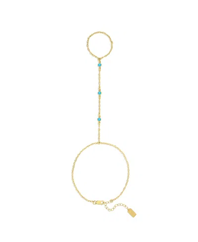 Set & Stones Cyrus Hand Chain In Multi