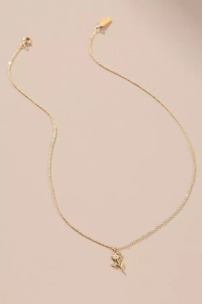 SET & STONES DAISY CHARM NECKLACE