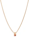 Set & Stones Ellie Birthstone Pendant Necklace In Gold