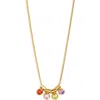 Set & Stones Ellie Multiple Birthstone Pendant Necklace