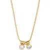Set & Stones Ellie Multiple Birthstone Pendant Necklace
