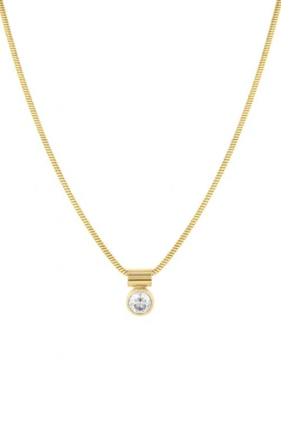 Set & Stones Ellie Necklace In Gold