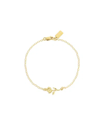 Set & Stones Elsie Birth Flower Bracelet In Gold