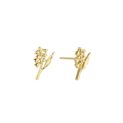 Set & Stones Elsie Birth Flower Studs In Gold
