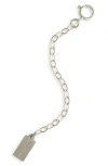 Set & Stones Extender Chain In Silver