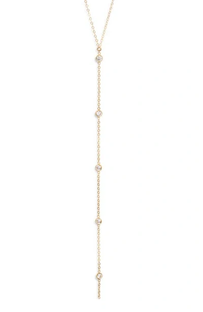 Set & Stones Faye Y Necklace In Gold