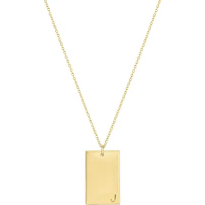Set & Stones Goldie Initial Necklace