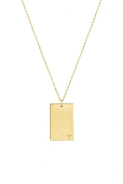 Set & Stones Goldie Initial Necklace