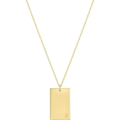 Set & Stones Goldie Initial Necklace