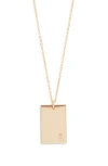 Set & Stones Goldie Zodiac Pendant Necklace