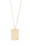 Set & Stones Goldie Zodiac Pendant Necklace