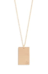 Set & Stones Goldie Zodiac Pendant Necklace