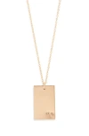Set & Stones Goldie Zodiac Pendant Necklace
