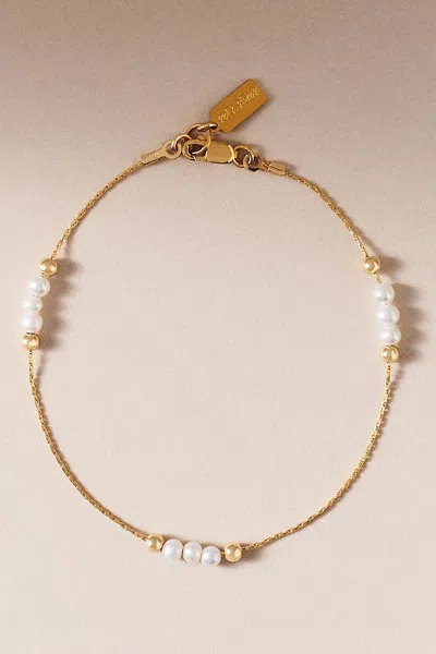 Set & Stones Jewellea Bracelet In Gold