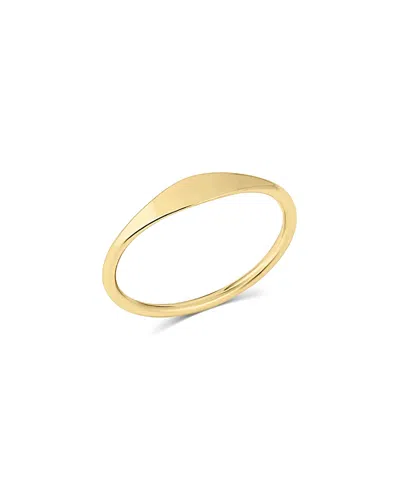 Set & Stones Juliette Signet Ring In Gold