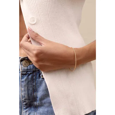 Set & Stones Leni Beaded Bracelet In Neutral