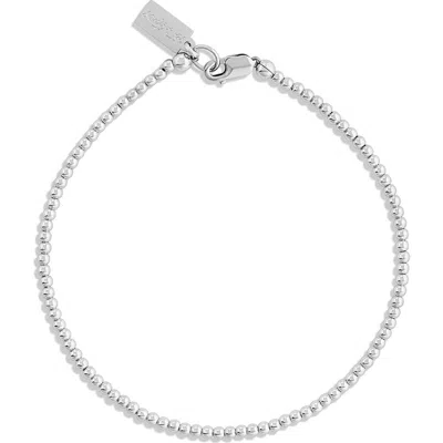 Set & Stones Leni Beaded Bracelet In Silver
