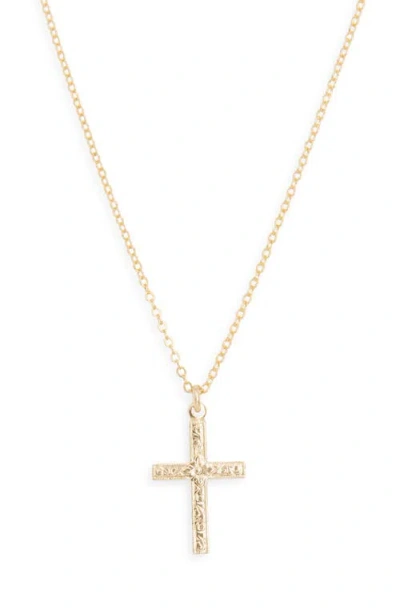 Set & Stones Levi Cross Pendant Necklace