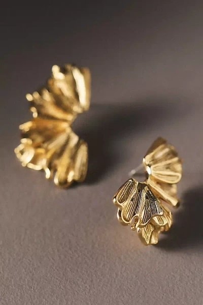 Set & Stones Lilah Petal Earrings In Gold