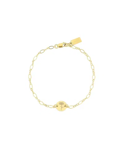 Set & Stones Lily Birth Flower Bracelet In November