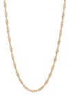Set & Stones Lorenzo Necklace In Gold