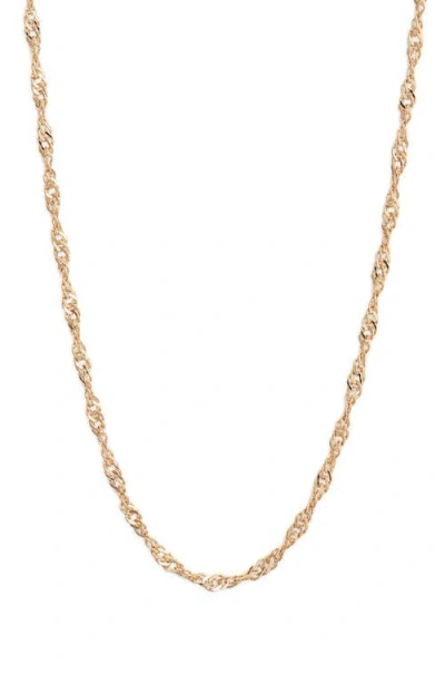 Set & Stones Lorenzo Necklace In Gold