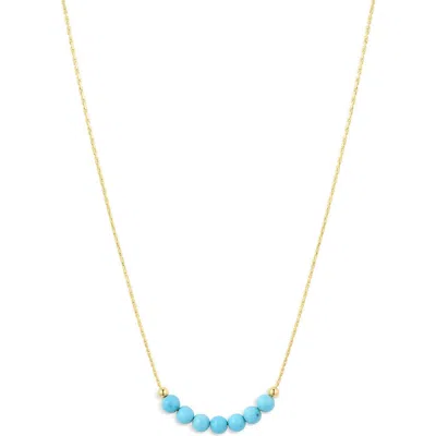 Set & Stones Lorrie Necklace In Blue