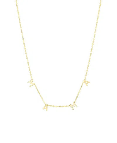 Set & Stones Mama Cheyenne Necklace In Gold
