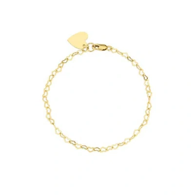 Set & Stones Mandy Heart Bracelet In Red