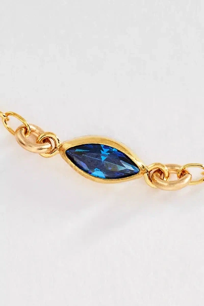 Set & Stones Marquise Birthstone Bracelet In Gold