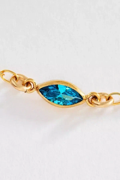 Set & Stones Marquise Birthstone Bracelet In Gold