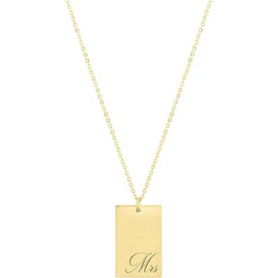 Set & Stones Mrs Stella Necklace In Gold
