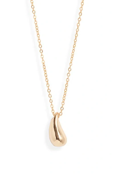 Set & Stones Nina Pendant Necklace In Gold