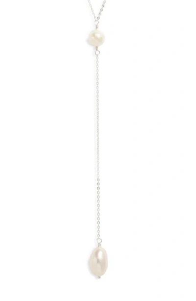 Set & Stones Penny Freshwater Pearl Y-necklace
