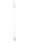 Set & Stones Penny Freshwater Pearl Y-necklace In Pearl/silver