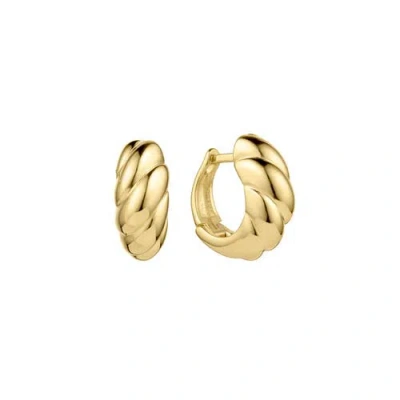Set & Stones Rowan Hoops In Gold